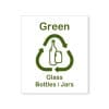 Green - Glass Bottles + Jars