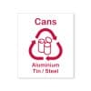 Cans - Aluminium + Tin + Steel